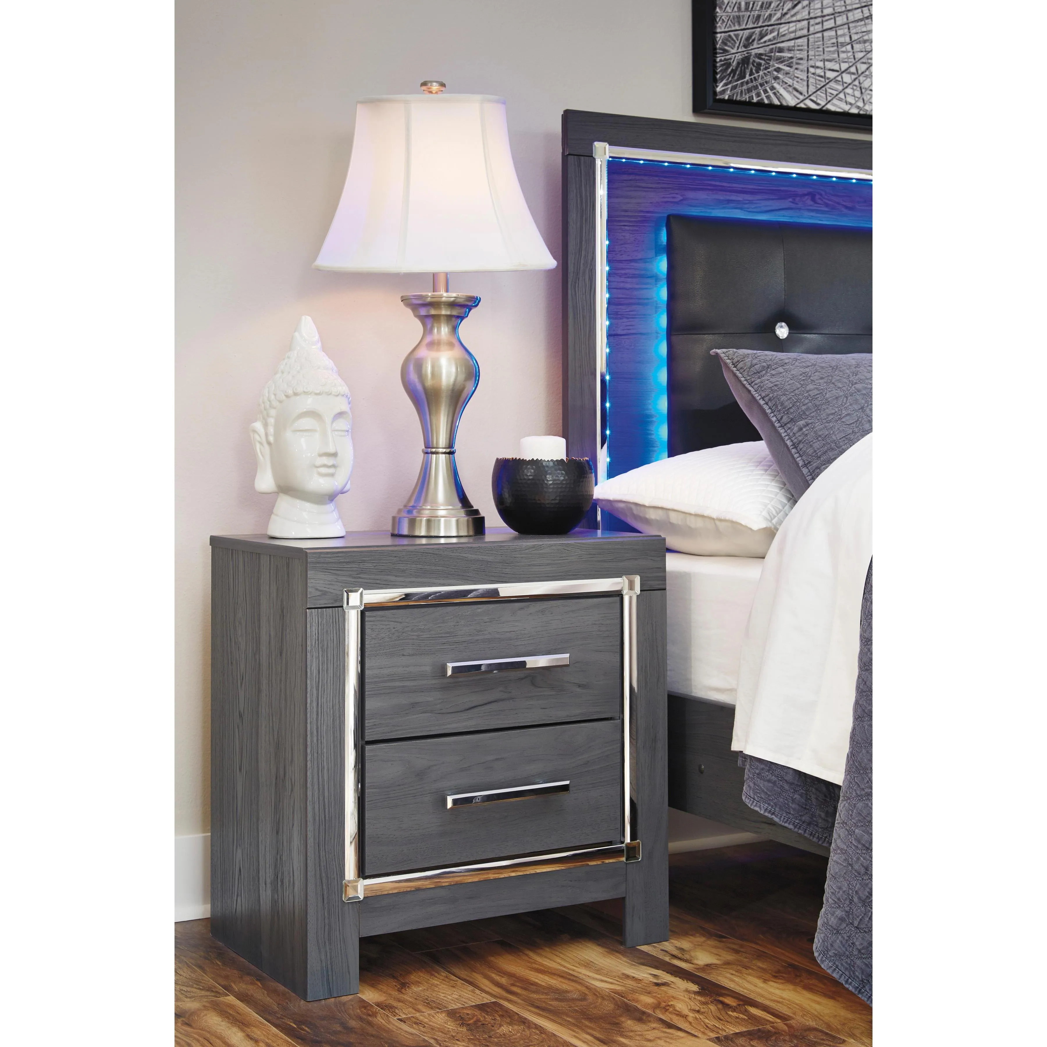 Signature Design by Ashley Lodanna B214 6 pc Full Panel Bedroom Set