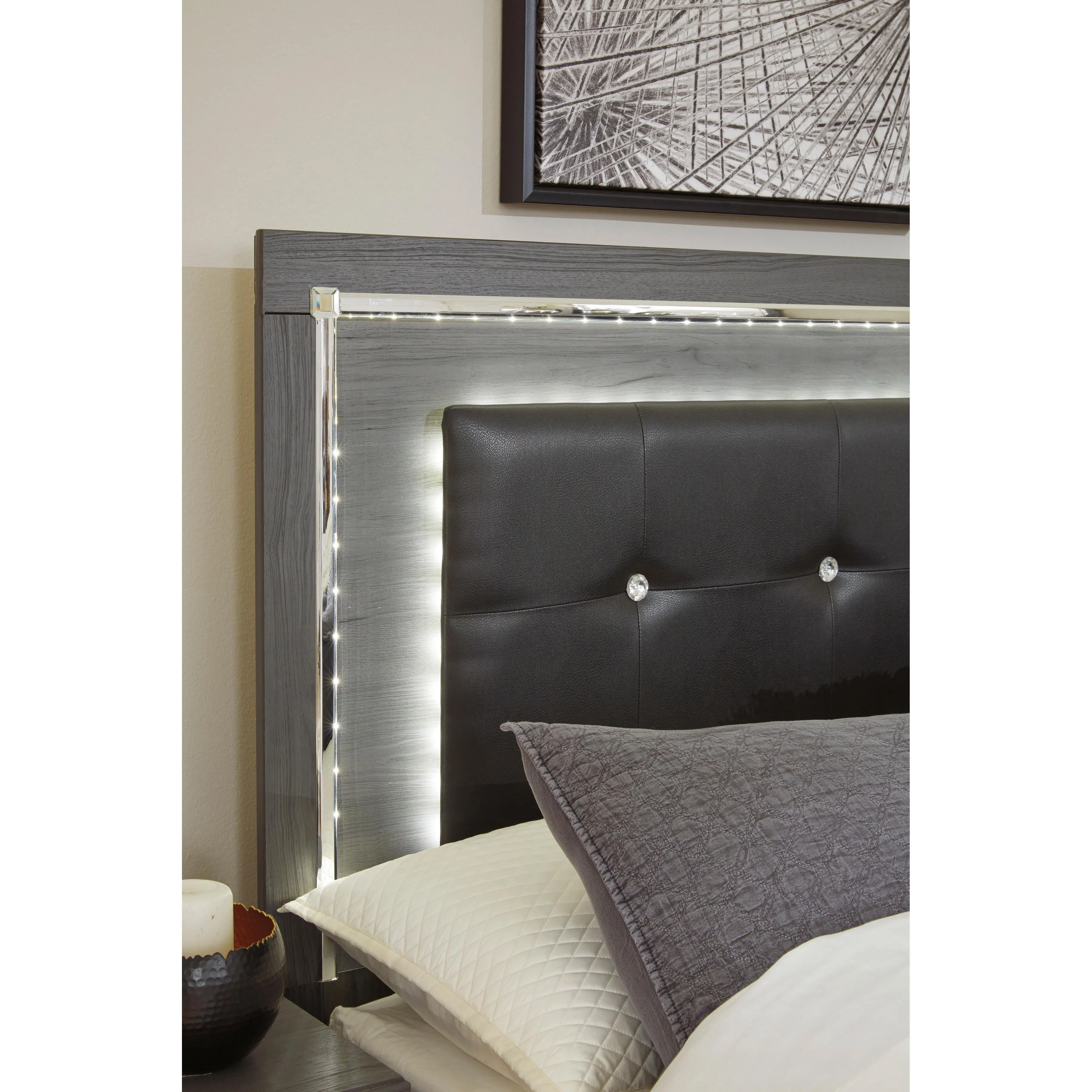 Signature Design by Ashley Lodanna Queen Panel Bed B214-57/B214-54/B214-96