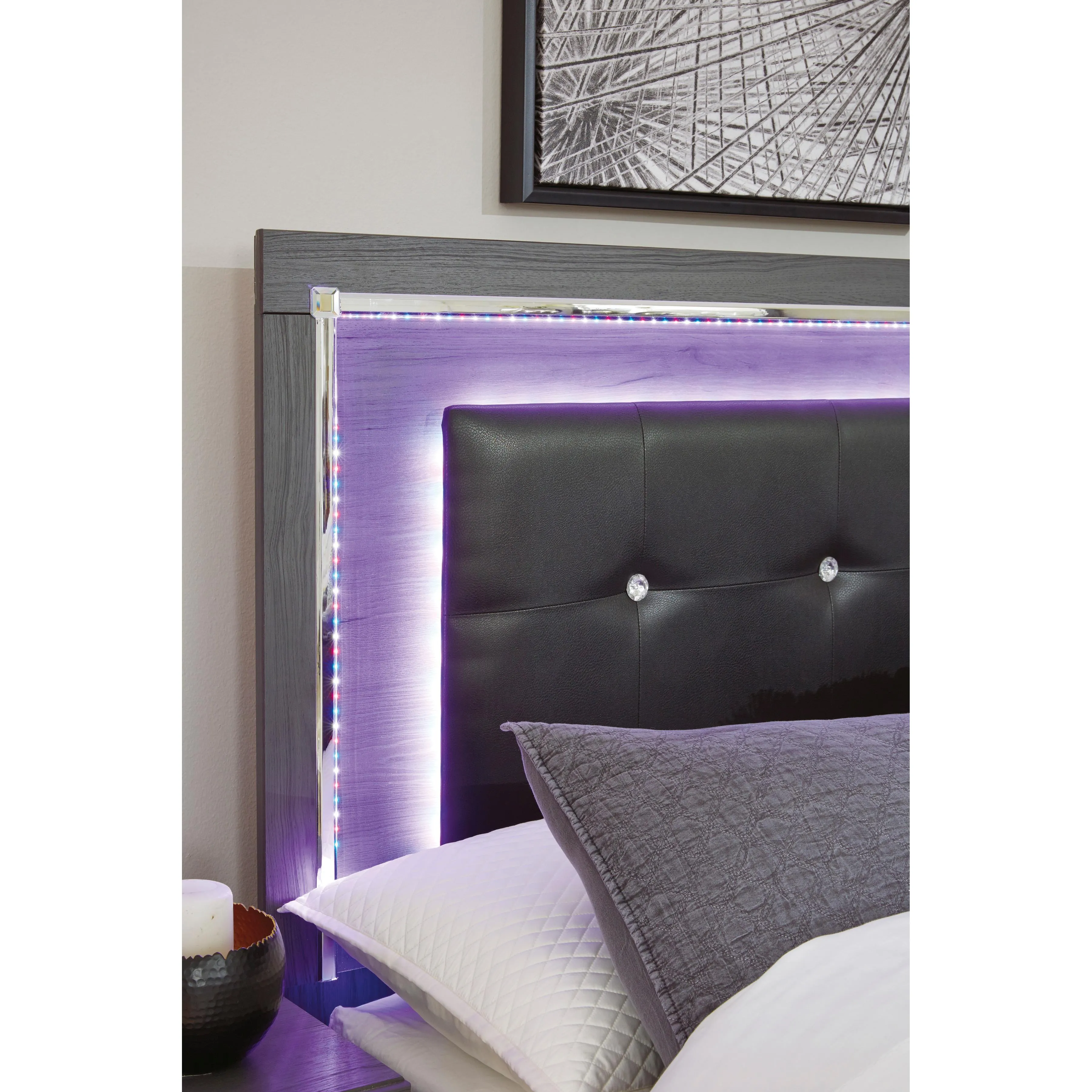 Signature Design by Ashley Lodanna Queen Panel Bed B214-57/B214-54/B214-96