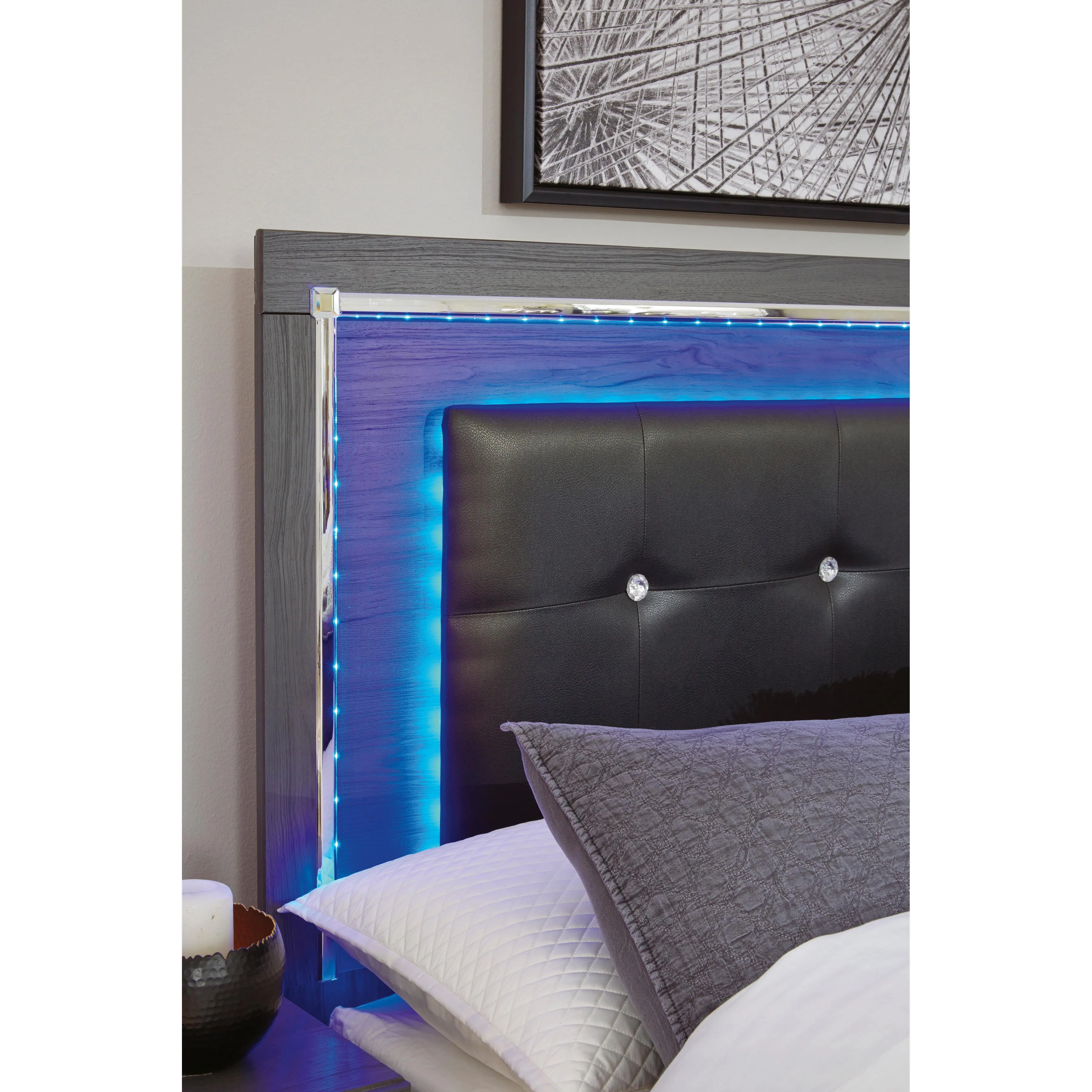 Signature Design by Ashley Lodanna Queen Panel Bed B214-57/B214-54/B214-96