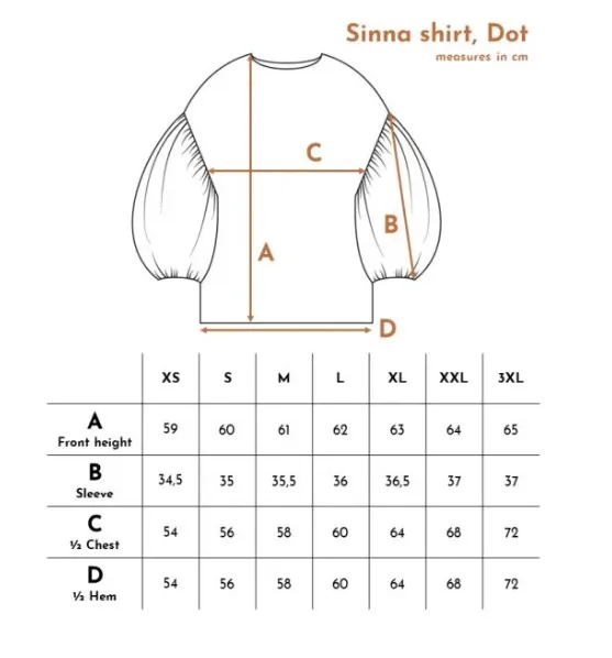 Sinna Blouse Dazzling Blue Dot