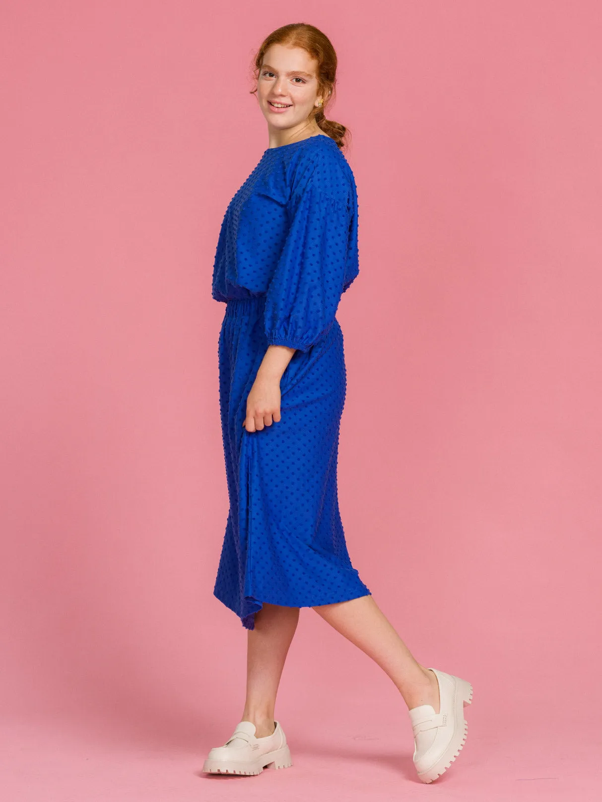 Sinna Blouse Dazzling Blue Dot