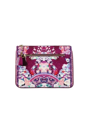 SMALL CANVAS CLUTCH LITTLE OSAKA GIRL