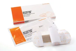 Smith & Nephew 66001771 Acticoat Post-Operative Silver-Coated Antimicrobial Barrier Dressing 10cm x 20cm