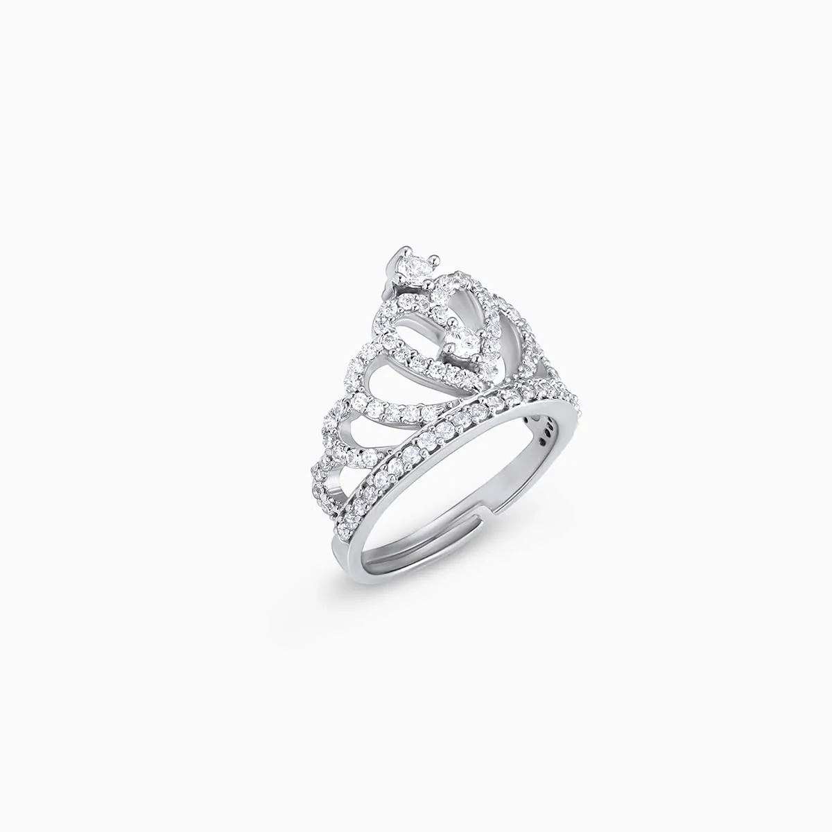 Sterling Silver Hypoallergenic Silver Dazzling Princess Diaries Ring