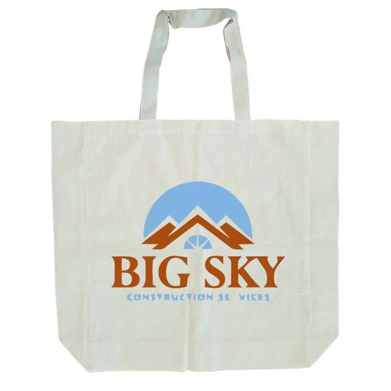 Stock Calico Shopping Bag With Short Handle(SCB-30P)