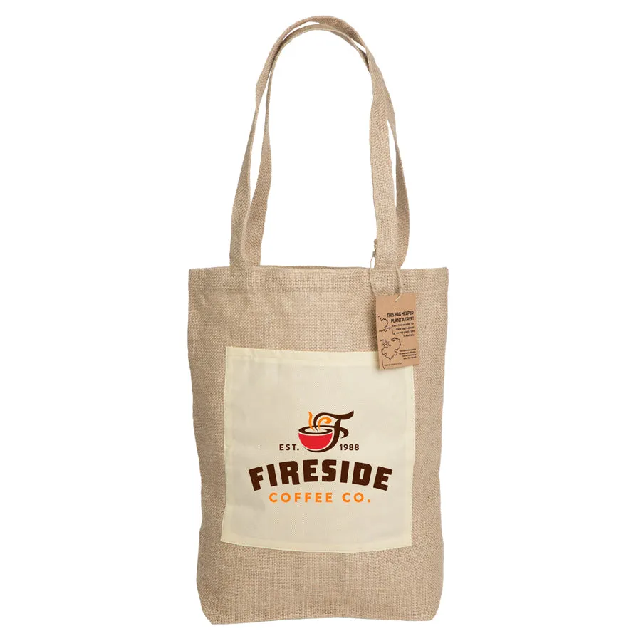 Stock Reforest Jute Shopper(SJB-21H)
