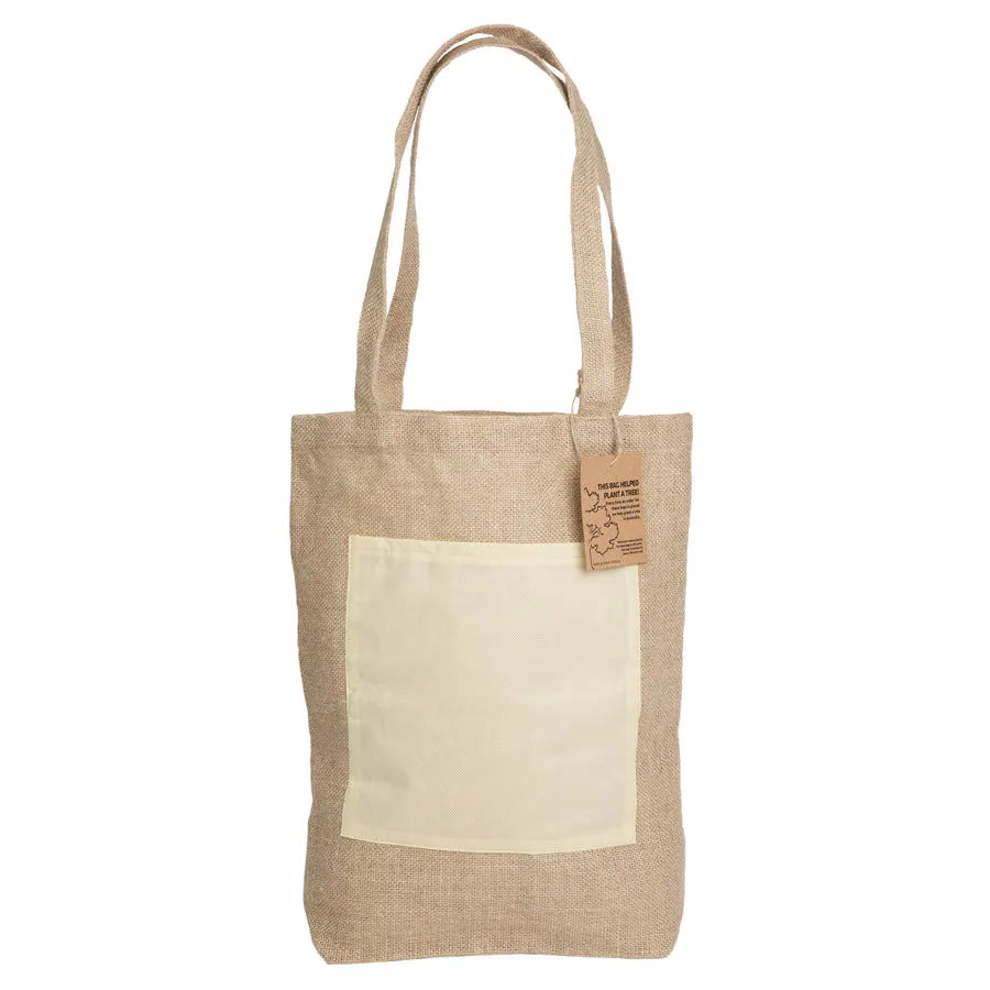 Stock Reforest Jute Shopper(SJB-21H)