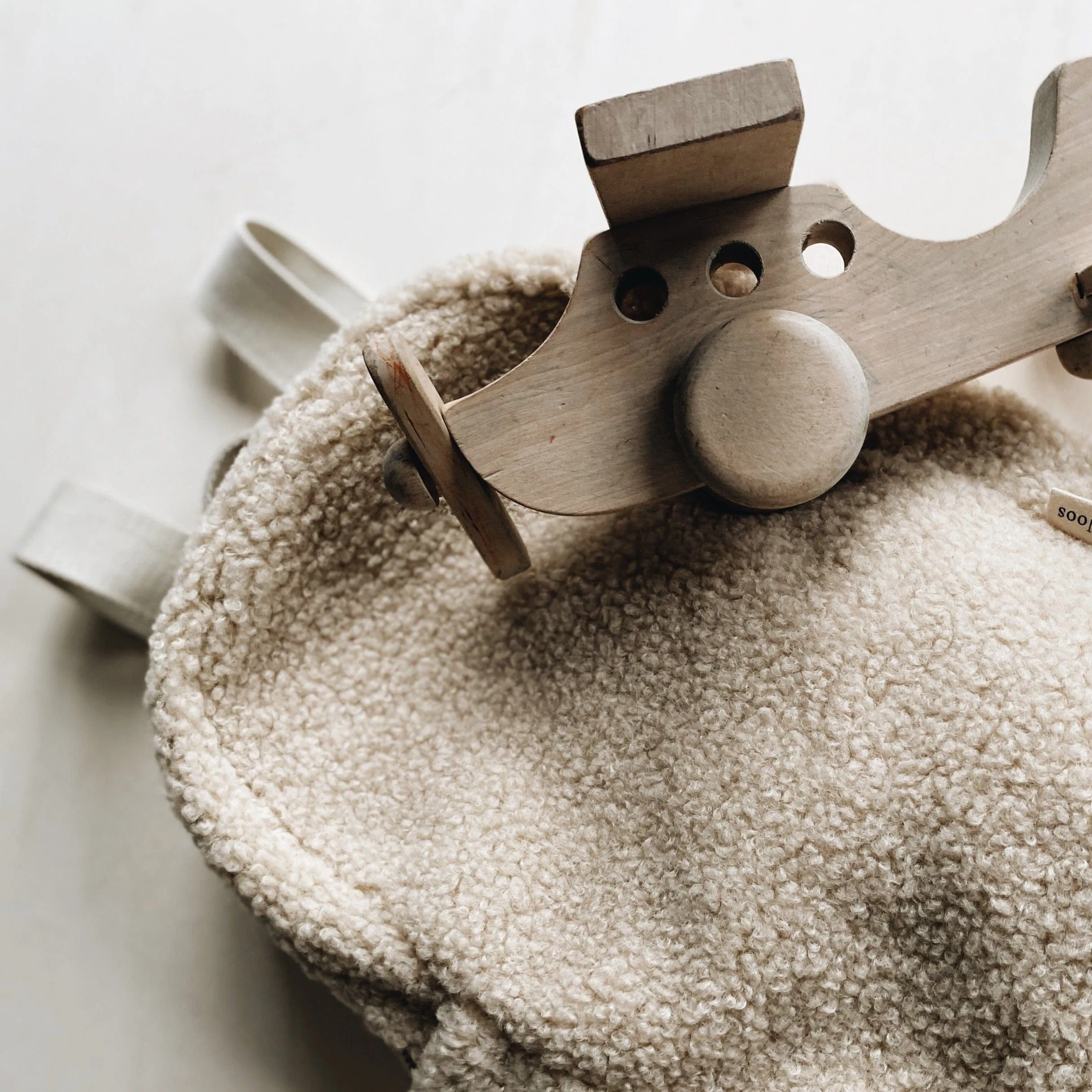 Studio Noos Teddy Mini Backpack (Ecru)