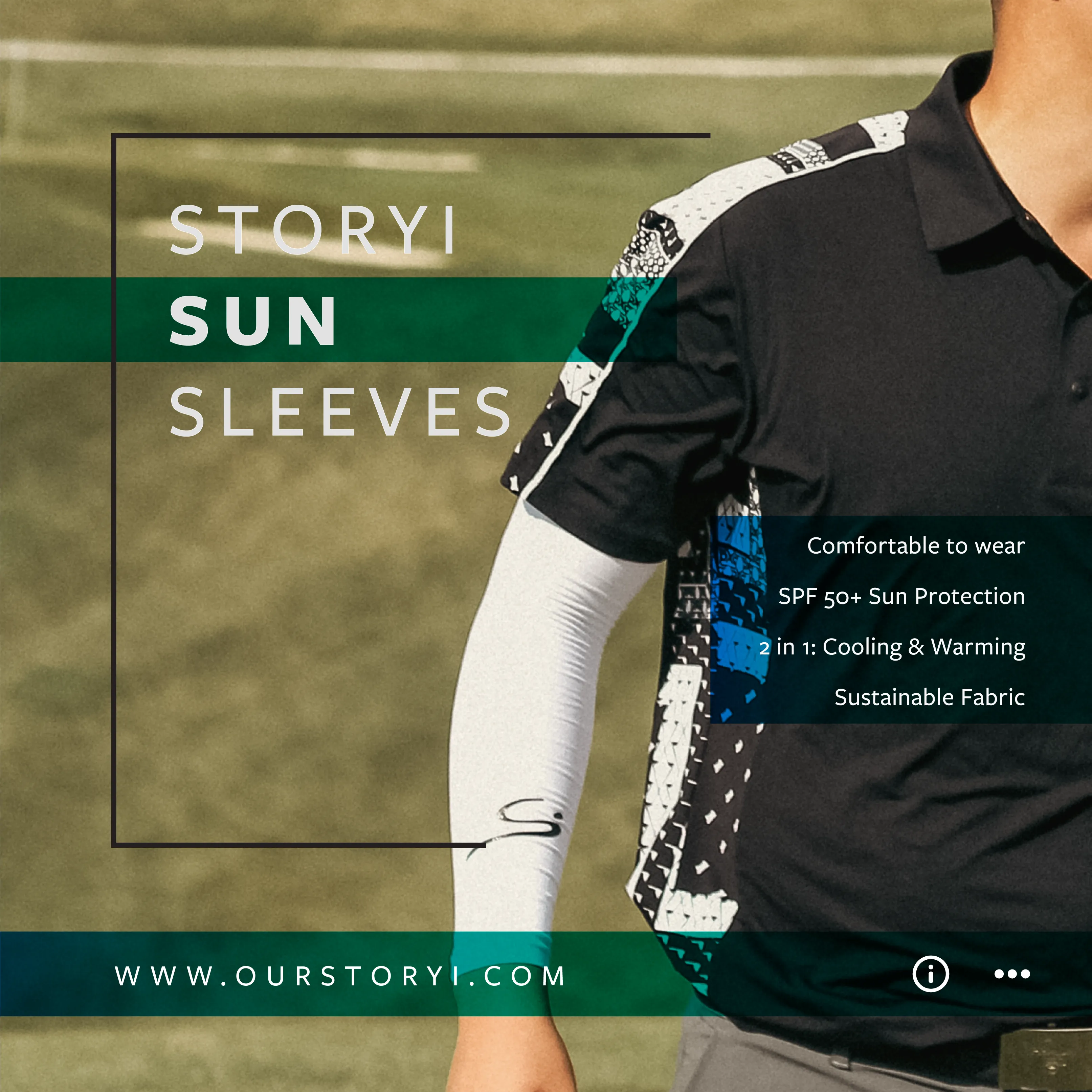 Sun Sleeves Navy