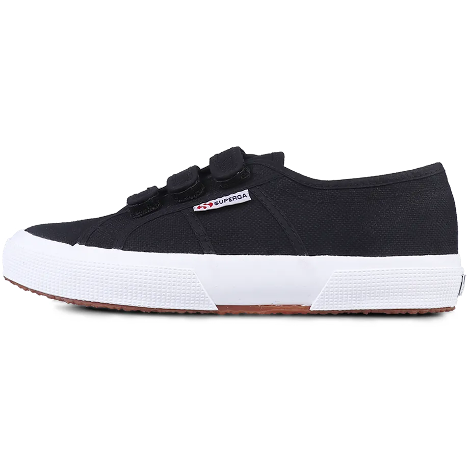 Superga Strap Black Full White