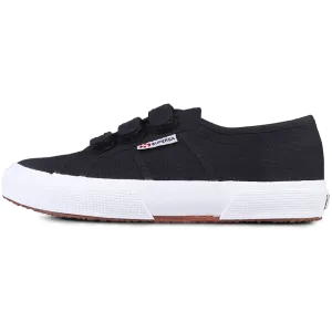 Superga Strap Black Full White