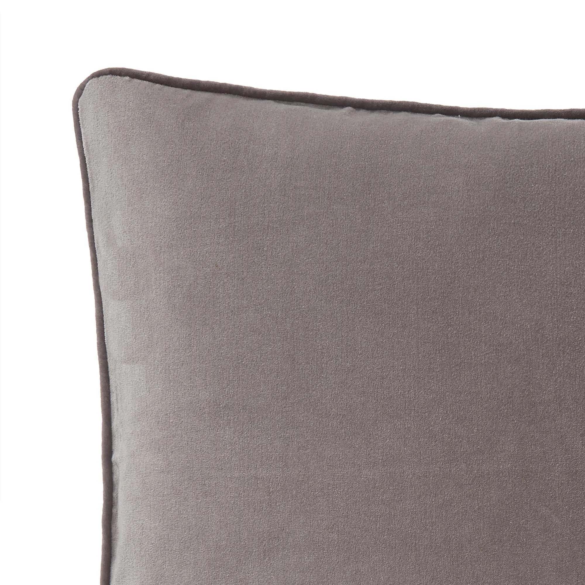 Suri Cushion Cover [Grey/Dark grey]