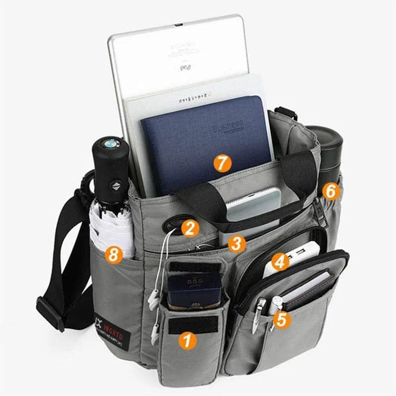 Tablet Shoulder Bag 13" Leisure Travel Messenger