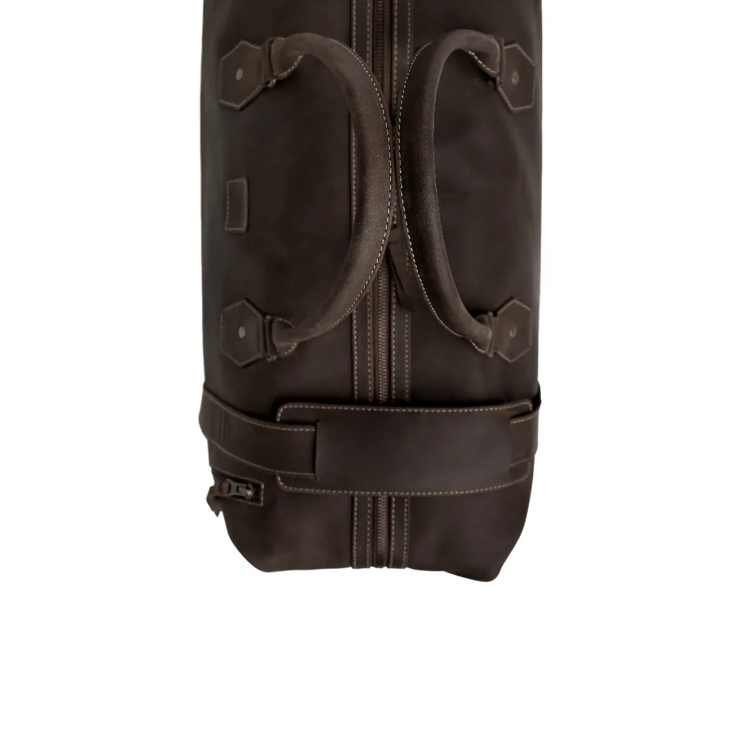 The Weekender Travel Leather Duffle Bag