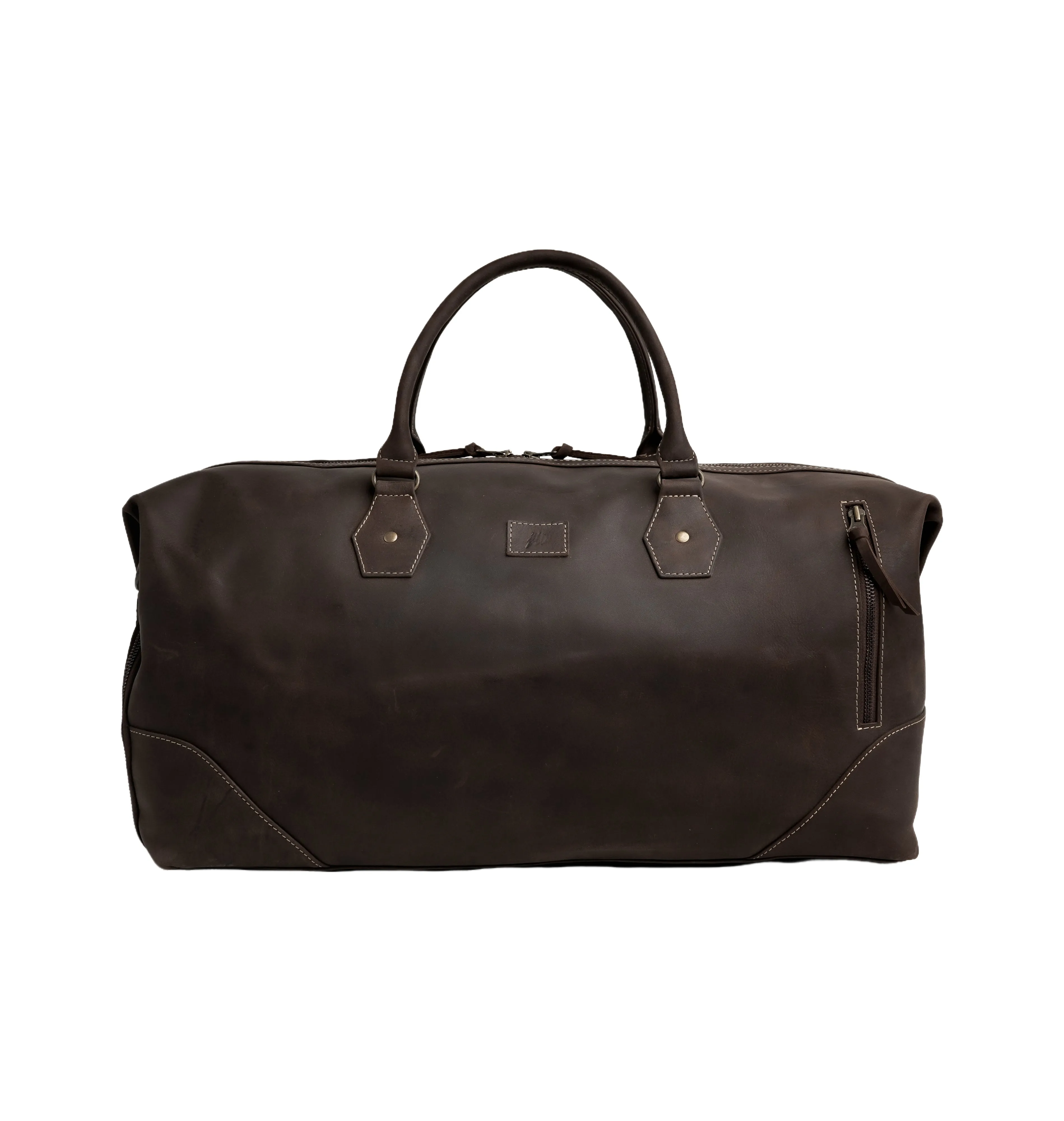 The Weekender Travel Leather Duffle Bag