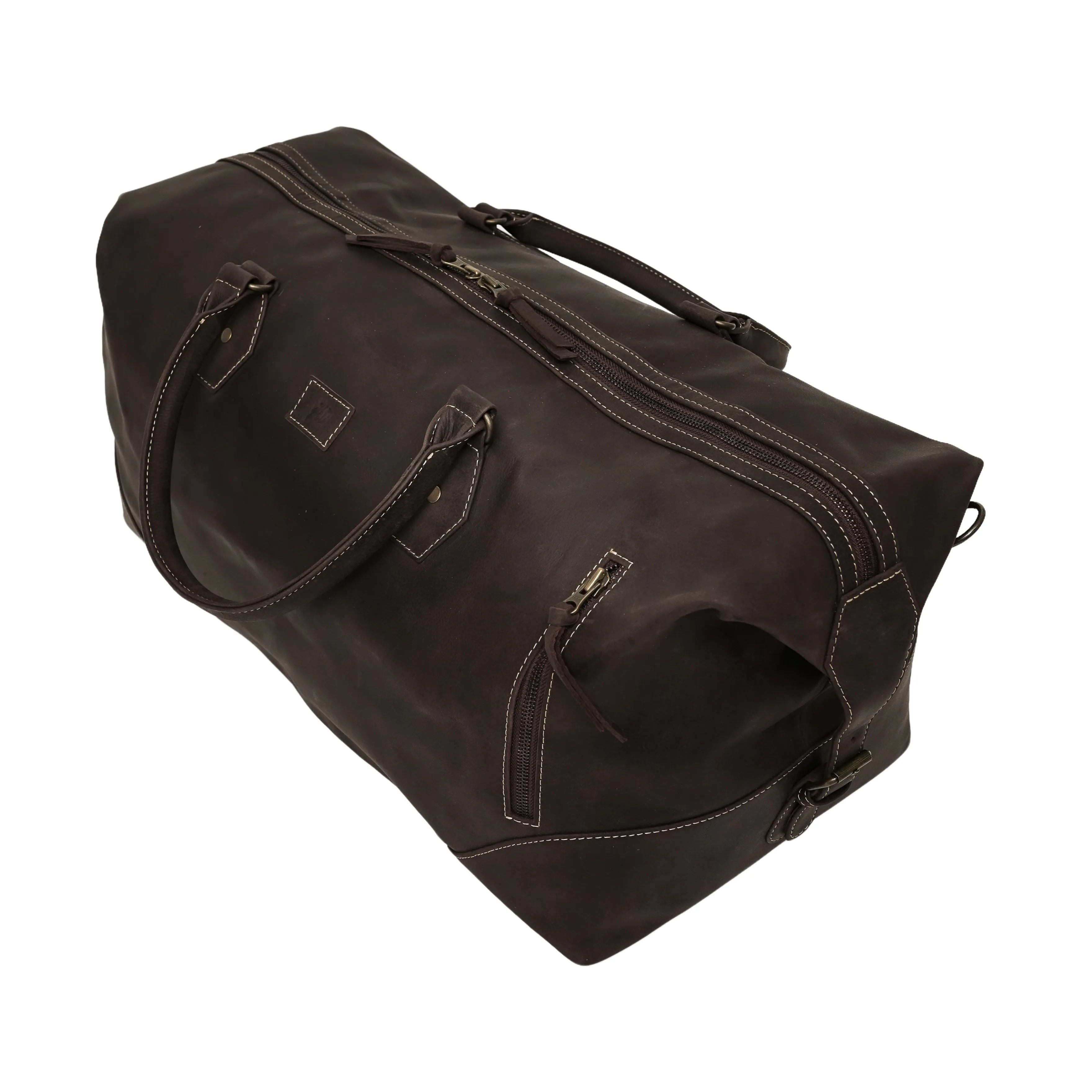 The Weekender Travel Leather Duffle Bag
