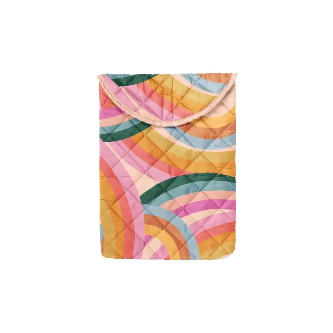 TOT Rainbow Waves Laptop Sleeve