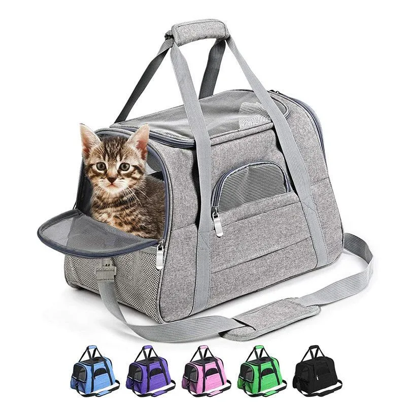 Travel Bag for Dog Cat - Portable and Secure Pet Carriers
