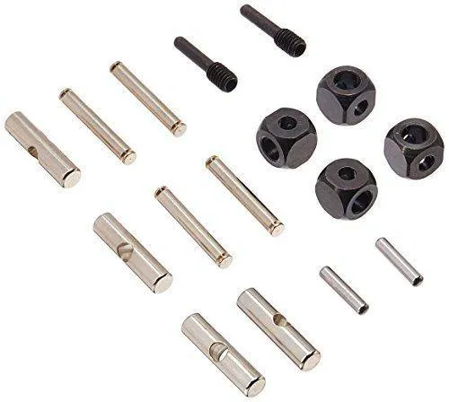 Traxxas 5452 U-joints driveshaft (carrier (4) 4.5mm cross pin (4) 3mm cross pin (4) e-clips (20)) (metal parts for 2 driveshafts)