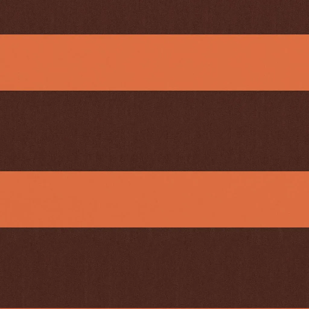 vidaXL Balcony Screen Orange and Brown 120x300 cm Oxford Fabric