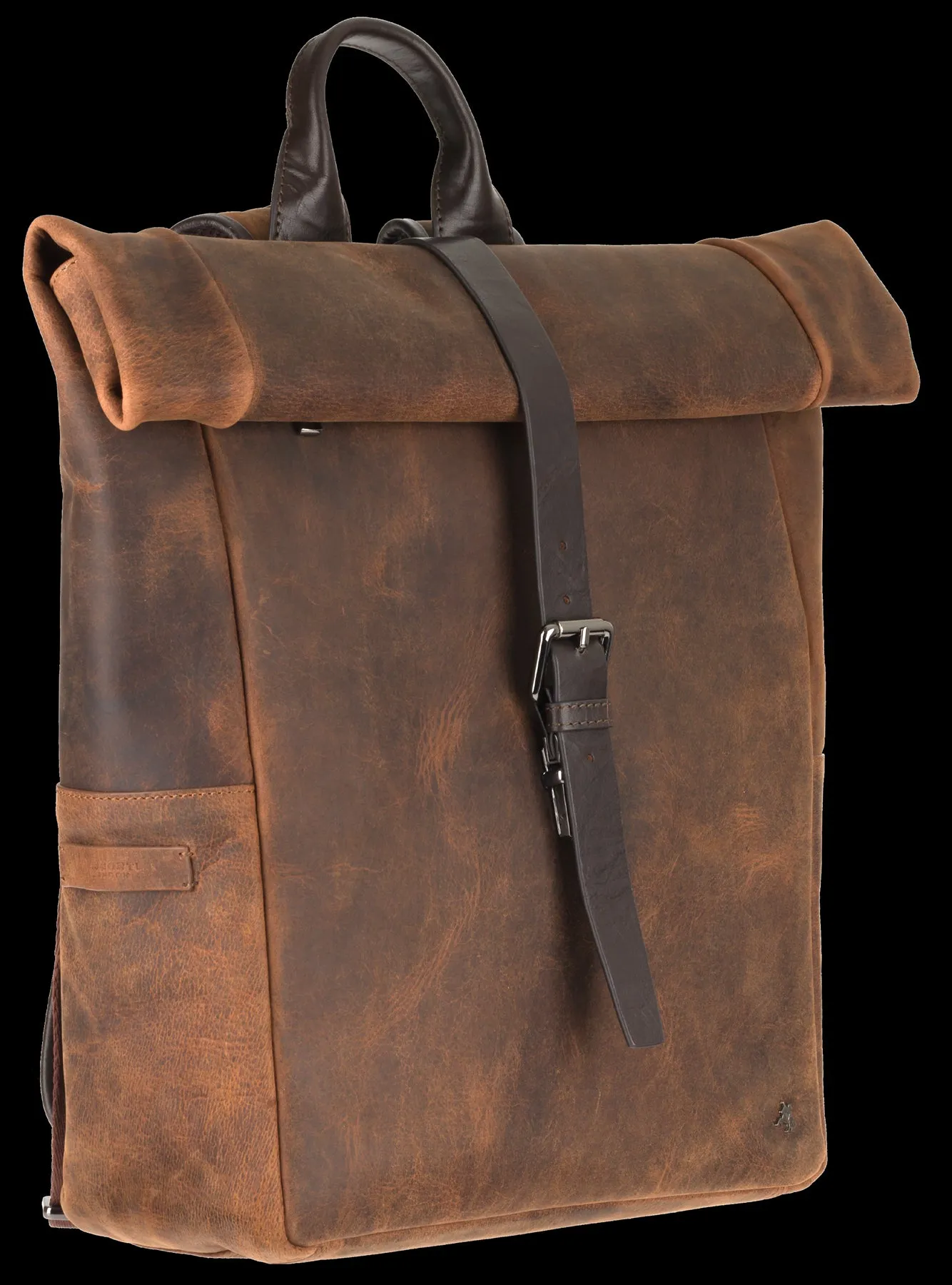 Visconti Large Leather Fold Over Backpack / Business Bag TC90
