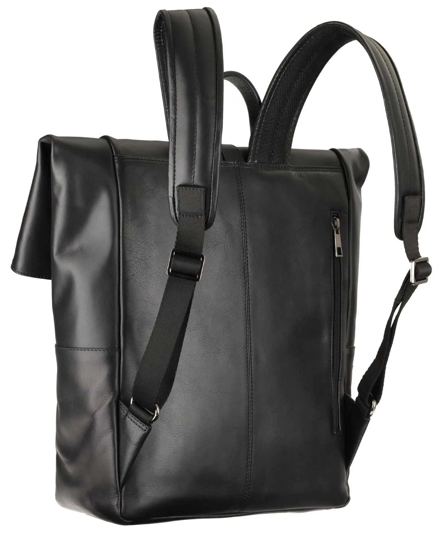 Visconti Large Leather Fold Over Backpack / Business Bag TC90