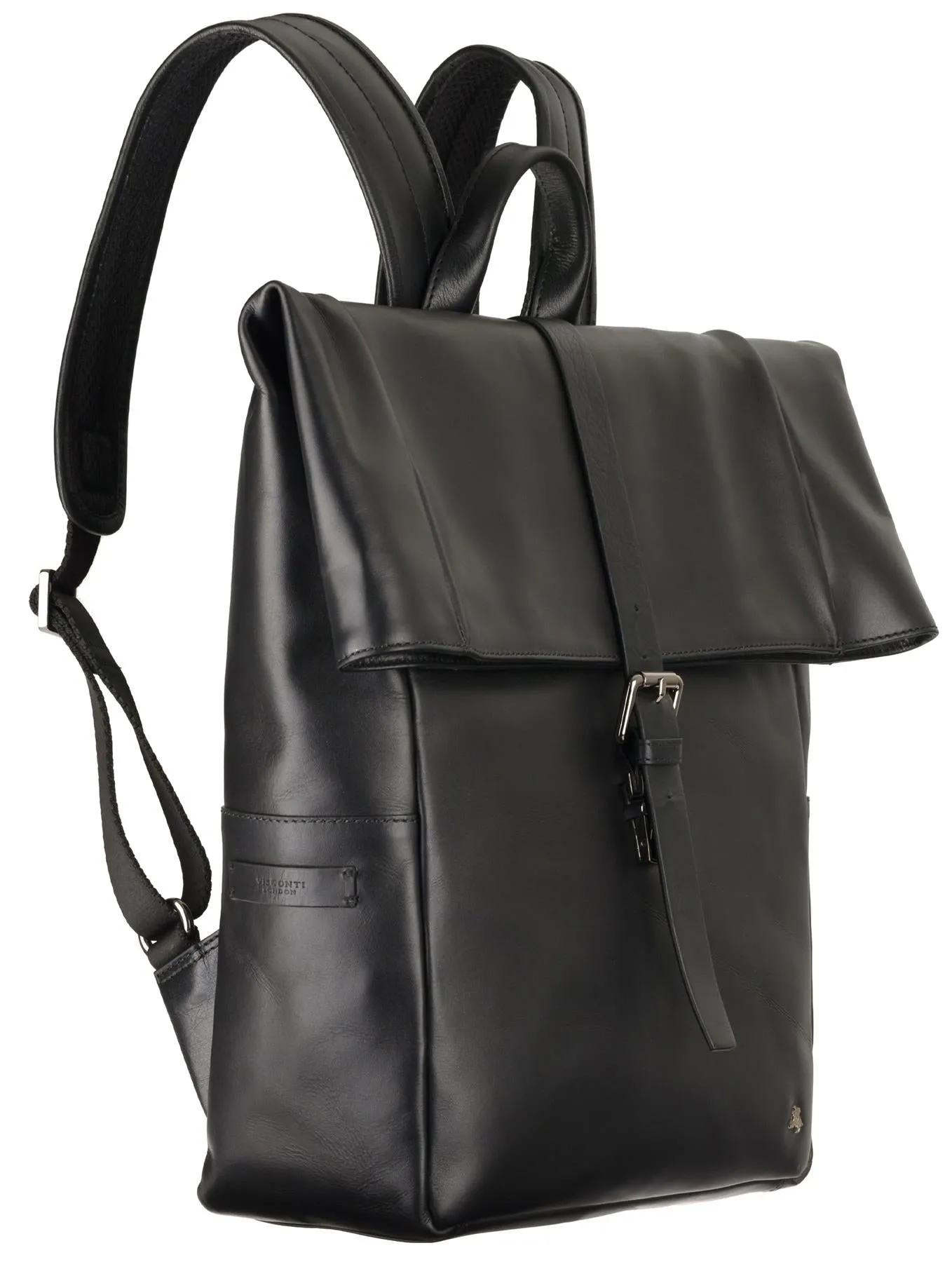 Visconti Large Leather Fold Over Backpack / Business Bag TC90