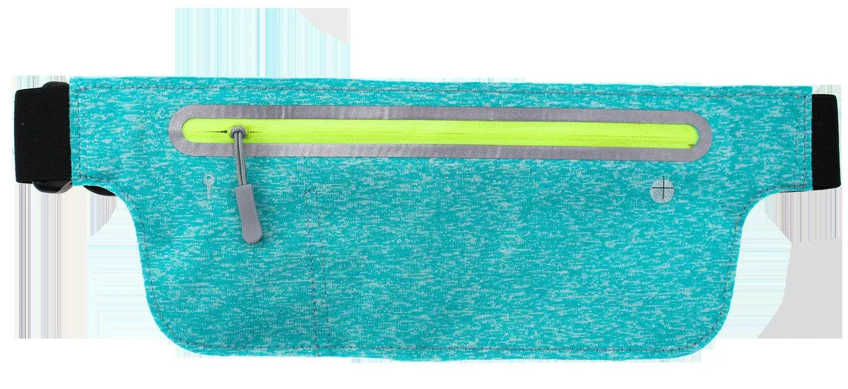 Waterproof Waist Bag with Neon Zipper