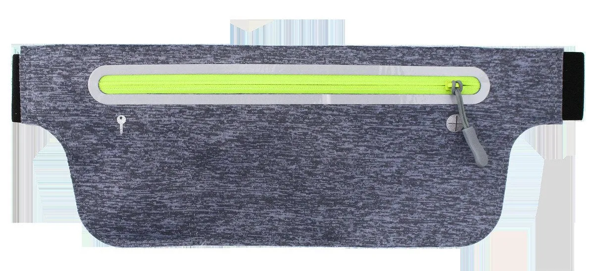 Waterproof Waist Bag with Neon Zipper