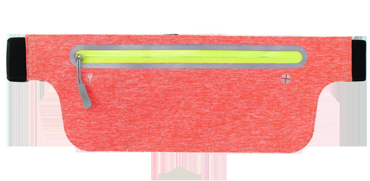 Waterproof Waist Bag with Neon Zipper