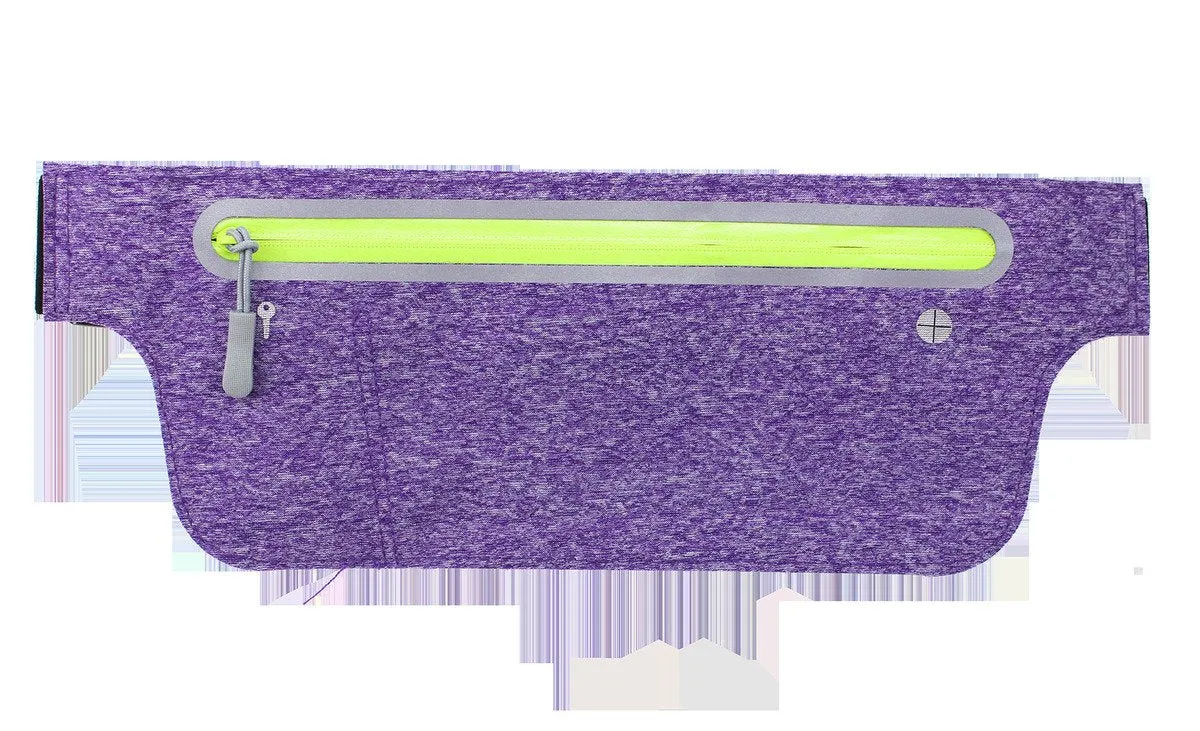 Waterproof Waist Bag with Neon Zipper