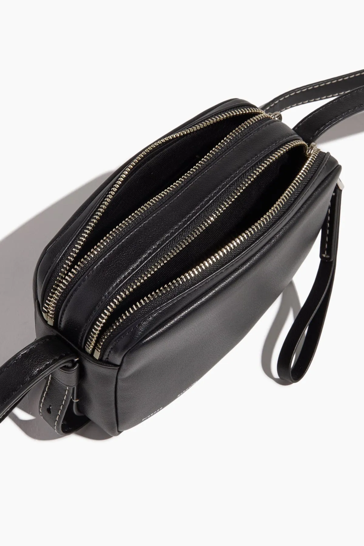 Watts Leather Camera Bag in Black
