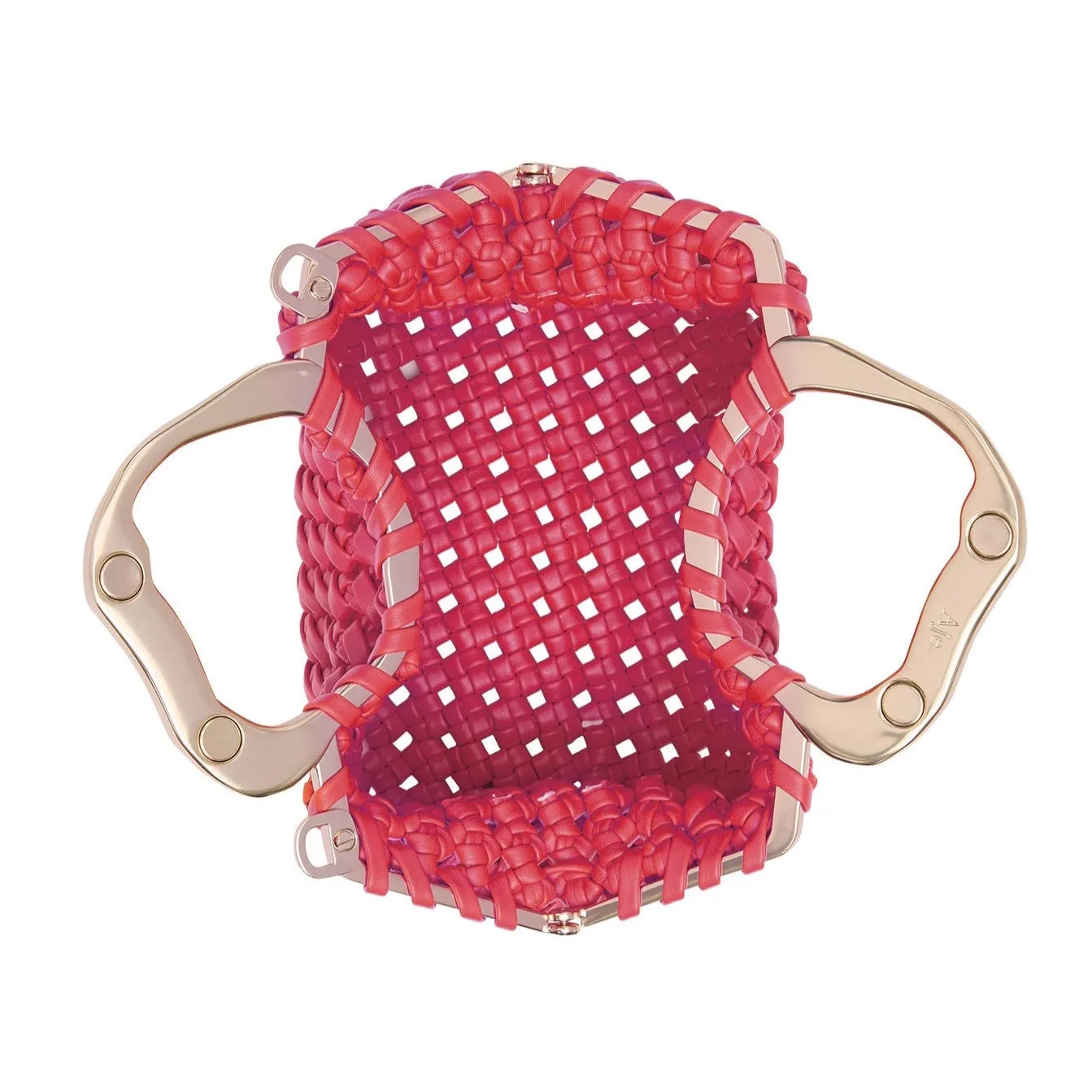 Weave Micro Clutch | Pink