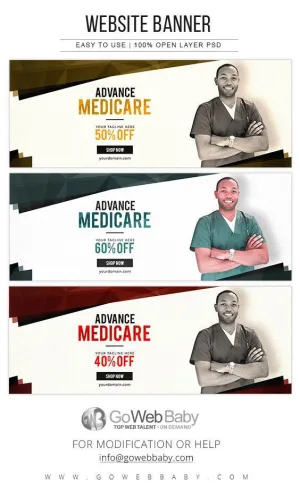 Website Banners - Health Services For Website Marketing