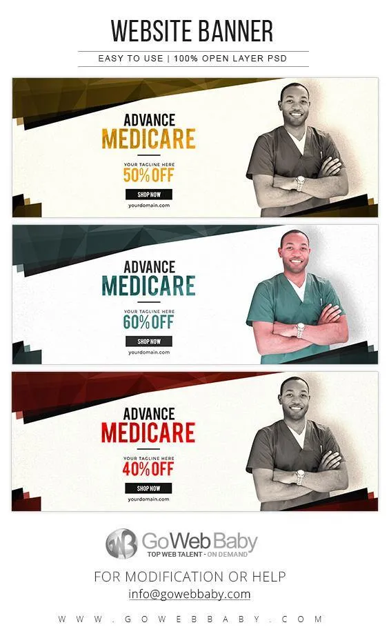 Website Banners - Health Services For Website Marketing