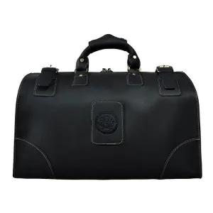 Woosir Leather Weekend Duffle Bag Mens