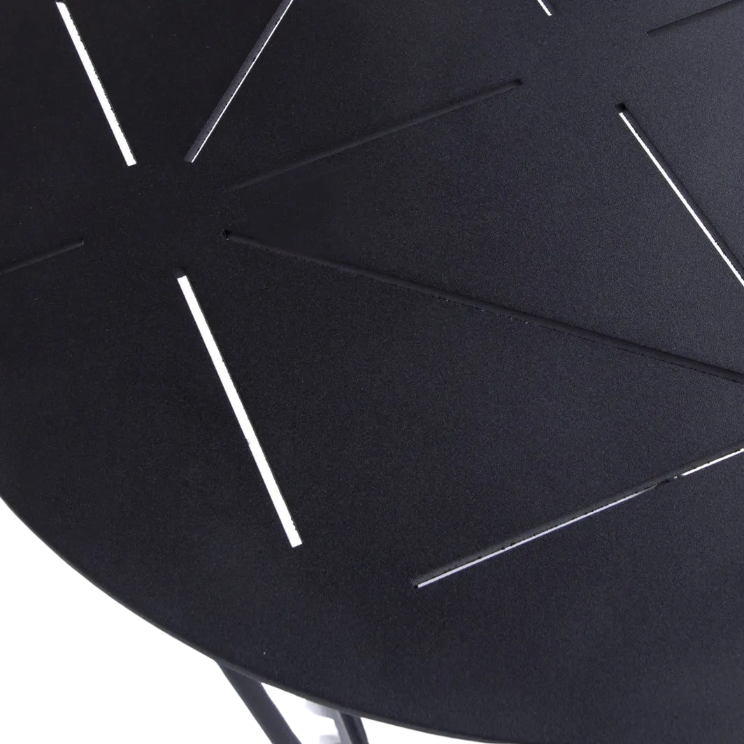 Zig Zag Aluminium Side Table