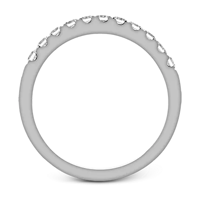 ZR29SPWB Wedding Band in 14k Gold with Diamonds